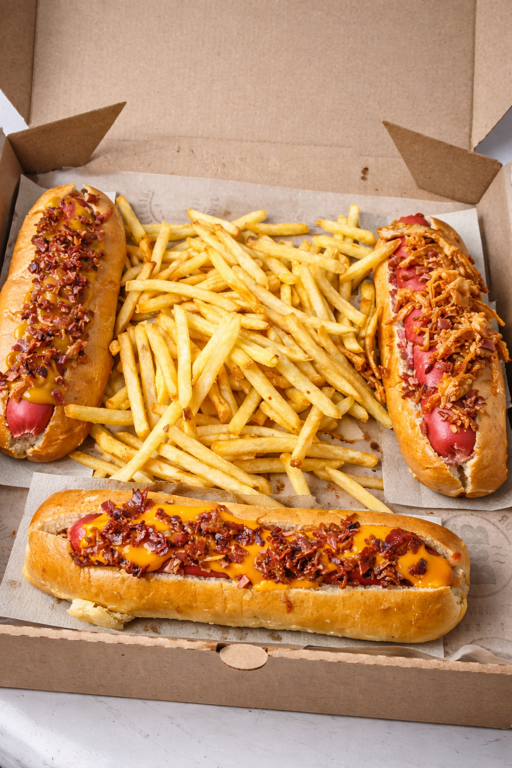 Panchos con papas Claypole